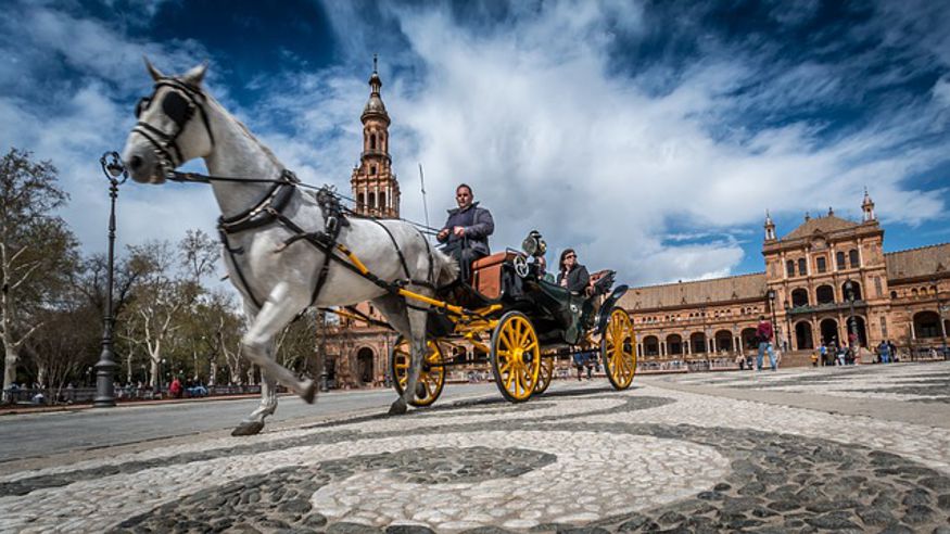 Paseo en calesa por Sevilla  Imagen de portada