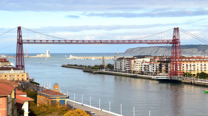 Getxo y Puente Vizcaya Desde Bilbao Imagen de portada