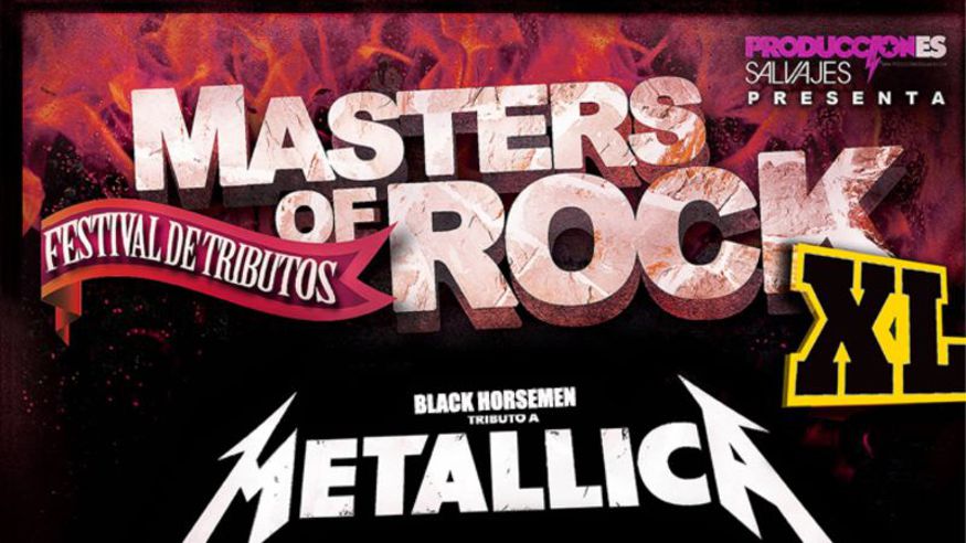 MASTERS OF ROCK XL – FESTIVAL DE TRIBUTOS - en KAFE ANTZOKIA Imagen de portada