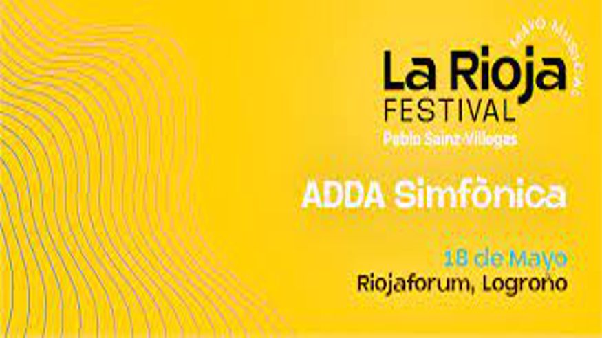 ADDA SIMFÒNICA - LA RIOJA FESTIVAL Imagen de portada