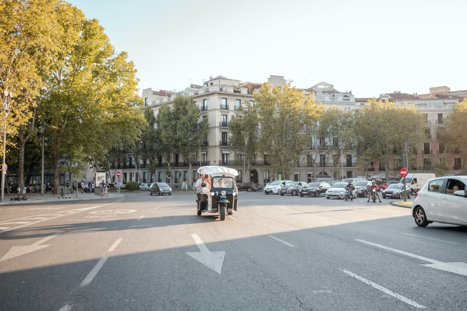 Madrid: tour de la ciudad en tuk tuk eléctrico Imagen de portada