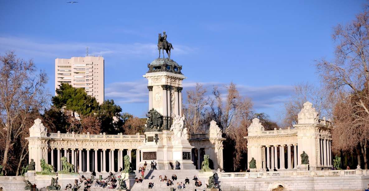 Madrid: tour a pie guiado de 1,5 h por el parque del Retiro Imagen de portada