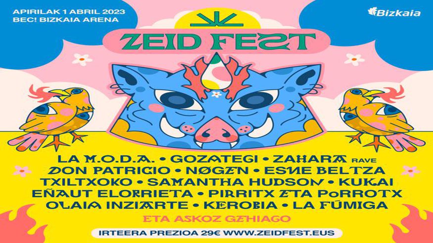 Aurretiazko Salmenta Zeid Fest Imagen de portada