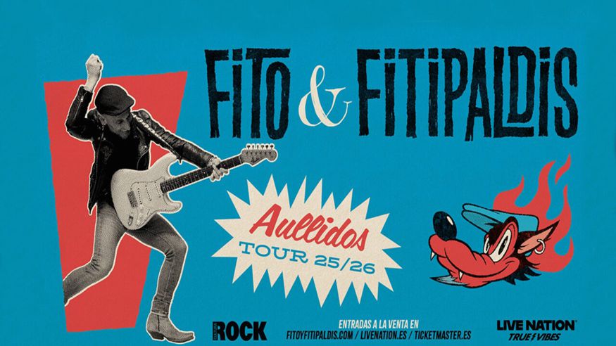 Fito & Fitipaldis | «Aullidos Tour 25/26» Imagen de portada