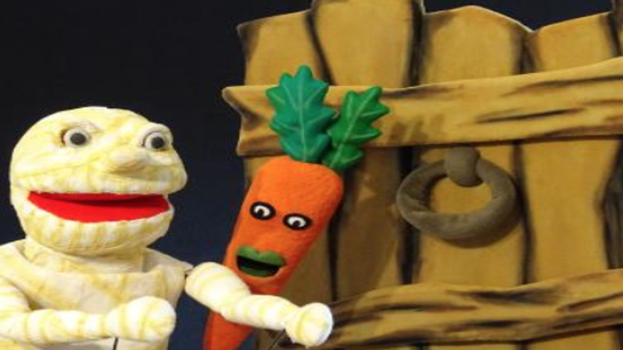  Teatro de Títeres. Marimba Marionetas: “Menuda momia”.  Imagen de portada