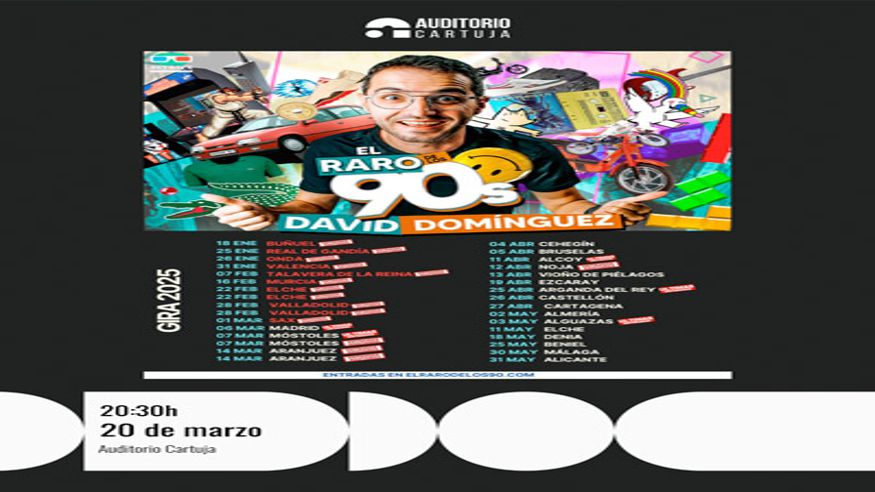 El Raro de los 90 - David Domínguez Imagen de portada