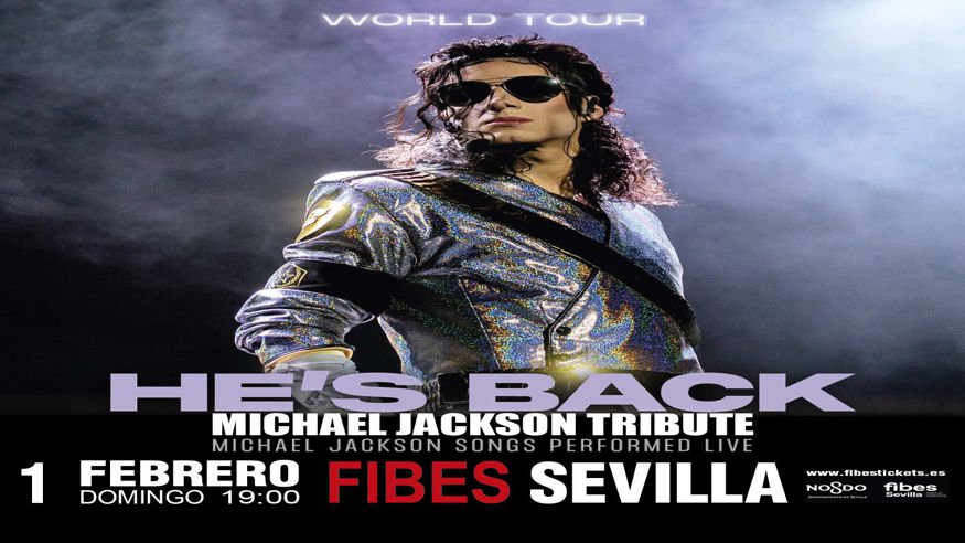 HE’S BACK (M JACKSON TRIBUTE) Imagen de portada