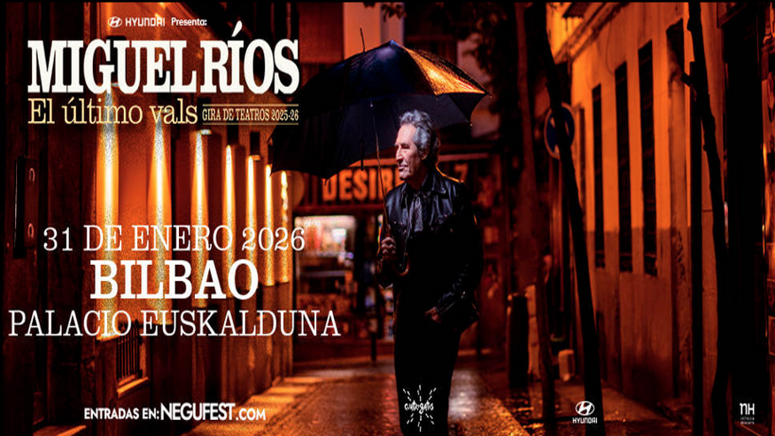 NEGUFEST- MIGUEL RÍOS: EL ÚLTIMO VALS Imagen de portada