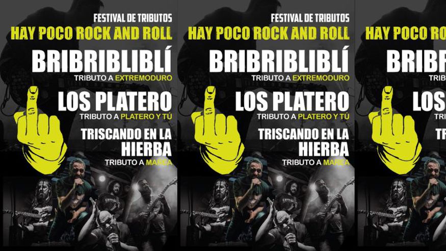 «Hay Poco Rock’n’Roll» festival de tributos 2026 Imagen de portada