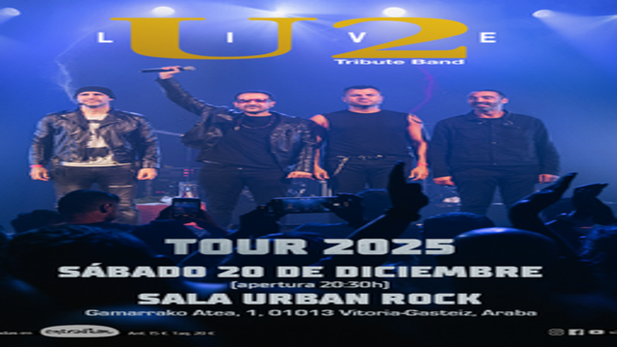 U2LIVE EN SALA URBAN ROCK CONCEPT Imagen de portada