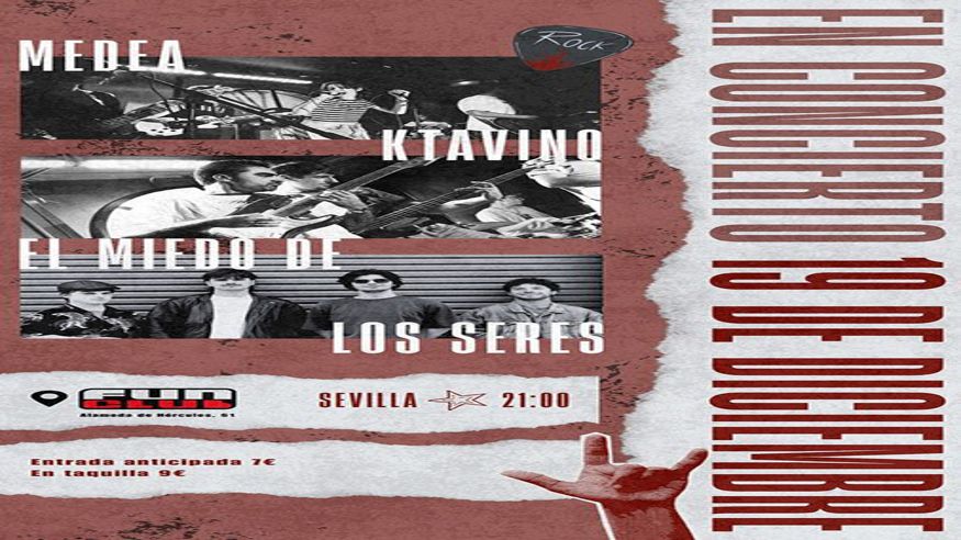 MEDEA + KTAVINO +EL MIEDO DE LOS SERES Imagen de portada