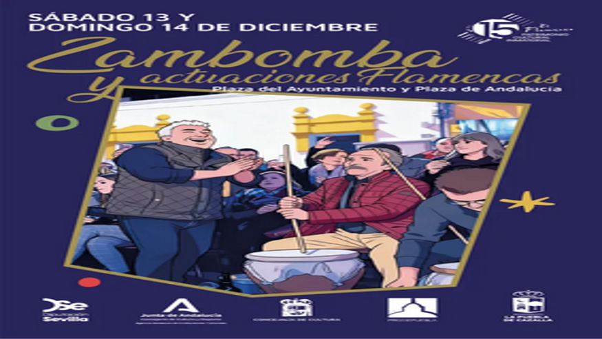 Zambomba en La Puebla de Cazalla  Imagen de portada