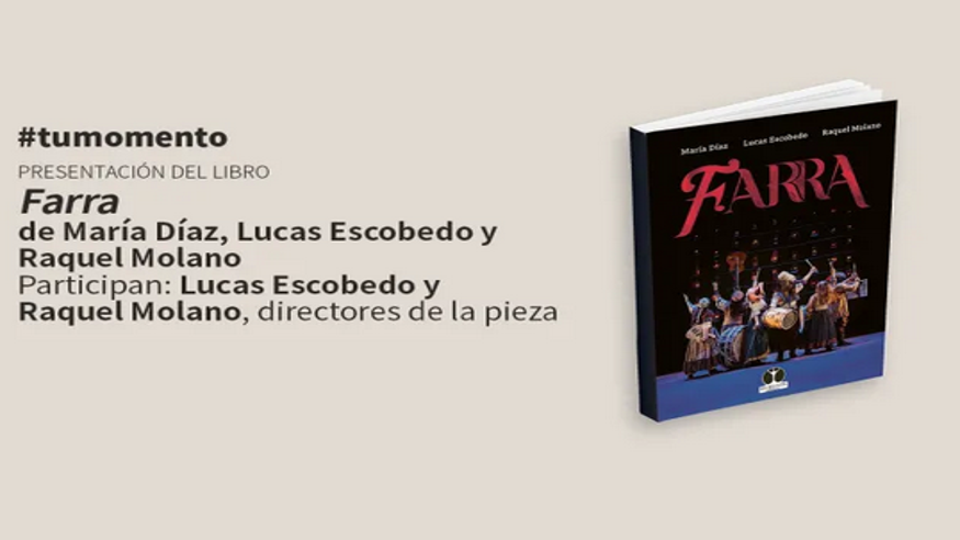 Presentación de la publicación "Farra"  Imagen de portada