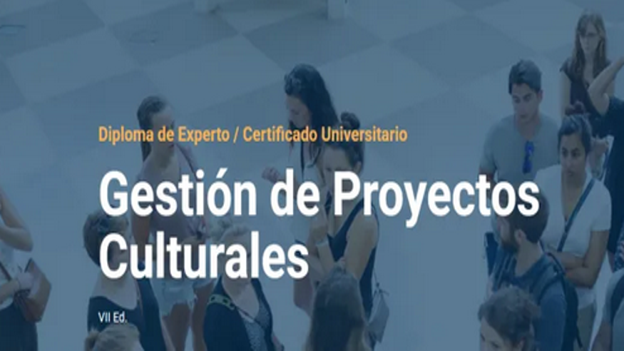 Diploma Experto Gestión de Proyectos Culturales  Imagen de portada