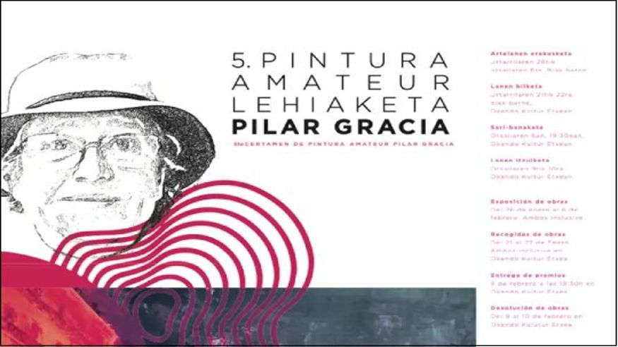 "V Certamen de Pintura Amateur Pilar Gracia" Imagen de portada