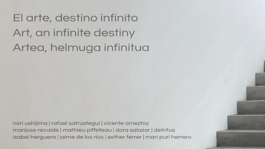 "El arte, destino infinito" Imagen de portada