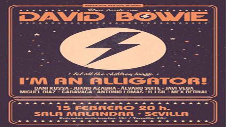 UNA TARDE CON BOWIE - IM AN ALLIGATOR! Varios artistas Imagen de portada