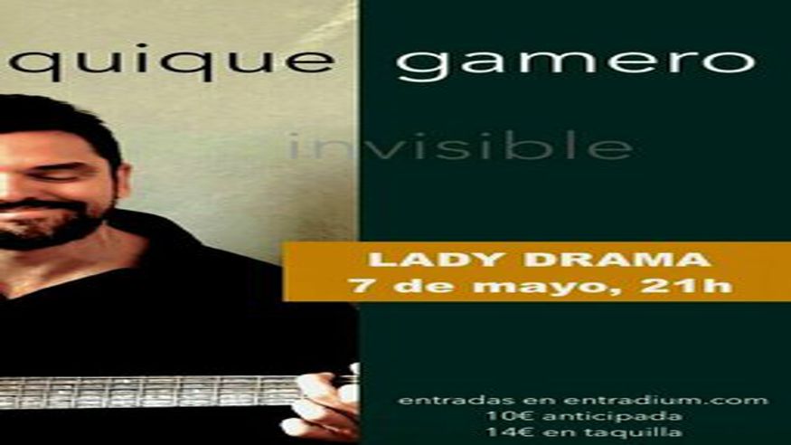 Quique Gamero. INVISIBLE Imagen de portada