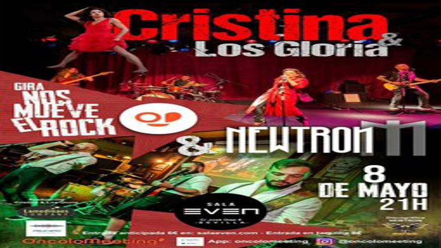 CRISTINA Y LOS GLORIA + NEWTRON  Imagen de portada