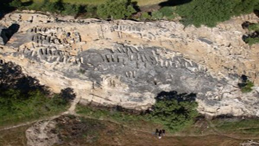 Necrópolis altomedieval de Santa María de Tejuela Imagen de portada