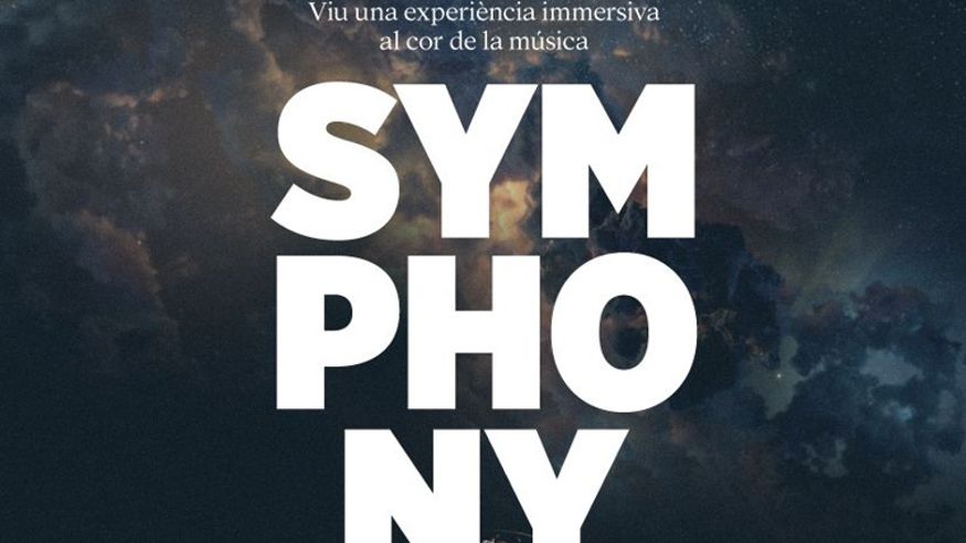 Experiencia inmersiva audiovisual "Symphony. Un viaje al corazón de la música" en BARCELONA Imagen de portada