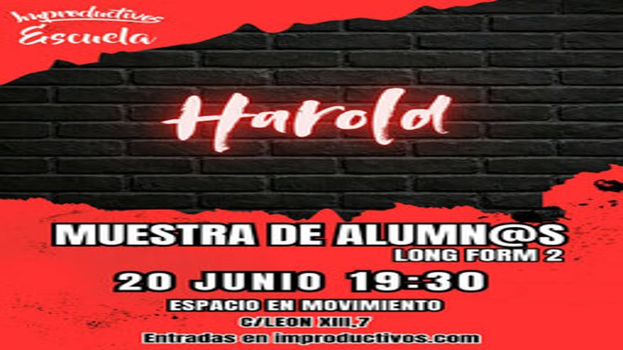 Harold - Muestra Alumnos Improductivos Escuela Imagen de portada
