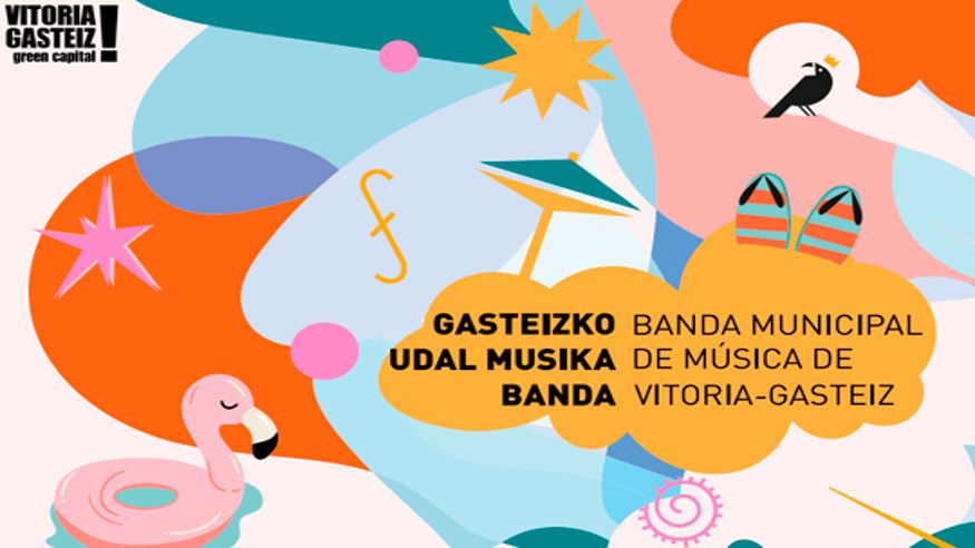 Ciclo "Música al aire libre" 2026 de la Banda Municipal de Música de Vitoria-Gasteiz Imagen de portada