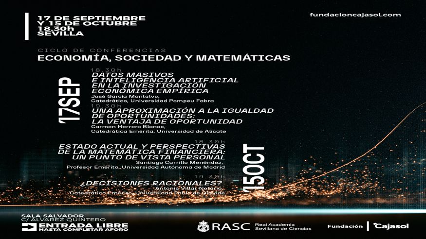 ECONOMÍA, SOCIEDAD Y MATEMÁTICAS  Imagen de portada