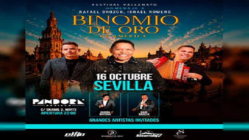 Binomio de Oro de América en Pandora Sevilla 2026 Imagen de portada