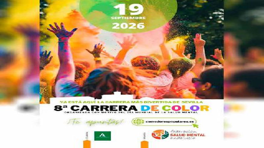Carrera de color 2026 en el Parque del Alamillo de Sevilla Imagen de portada