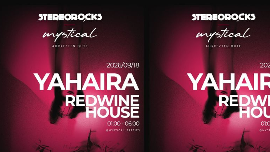 Stereorocks – Mystical: Yahaira + Redwine House Imagen de portada