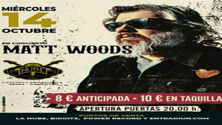 MATT WOODS EN BILBAO Imagen de portada