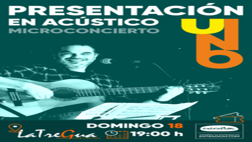 Presentación del disco álbum UNO - Nino Suárez Imagen de portada