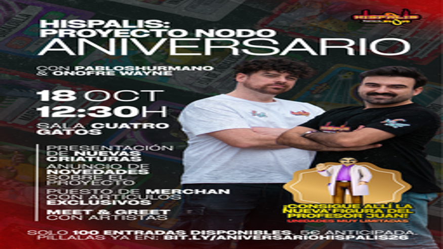 Evento Aniversario "Hispalis: Proyecto NODO"  Imagen de portada