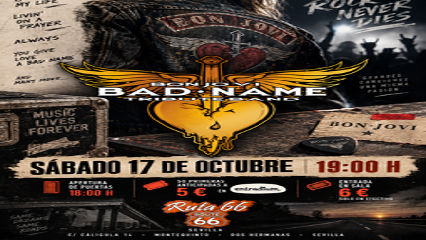 BAD NAME Tributo a Bon Jovi Imagen de portada