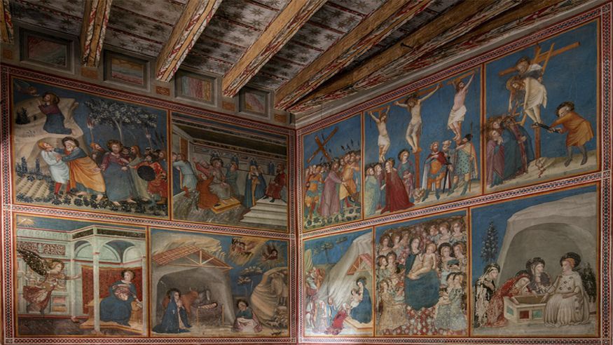 Exposició 'Murals divins. Reobertura de la capella de Sant Miquel' Imagen de portada