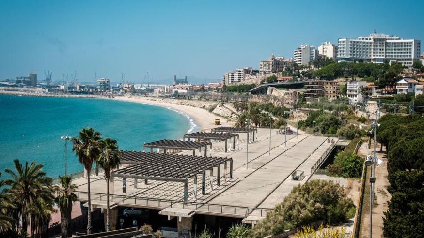 Playa El Miracle (Tarragona) Imagen de portada