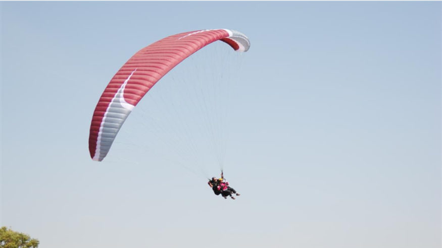 Deportes aire libre - Aviación - Aficiones -  Vuelo en Parapente Biplaza (Murcia) - TOTANA