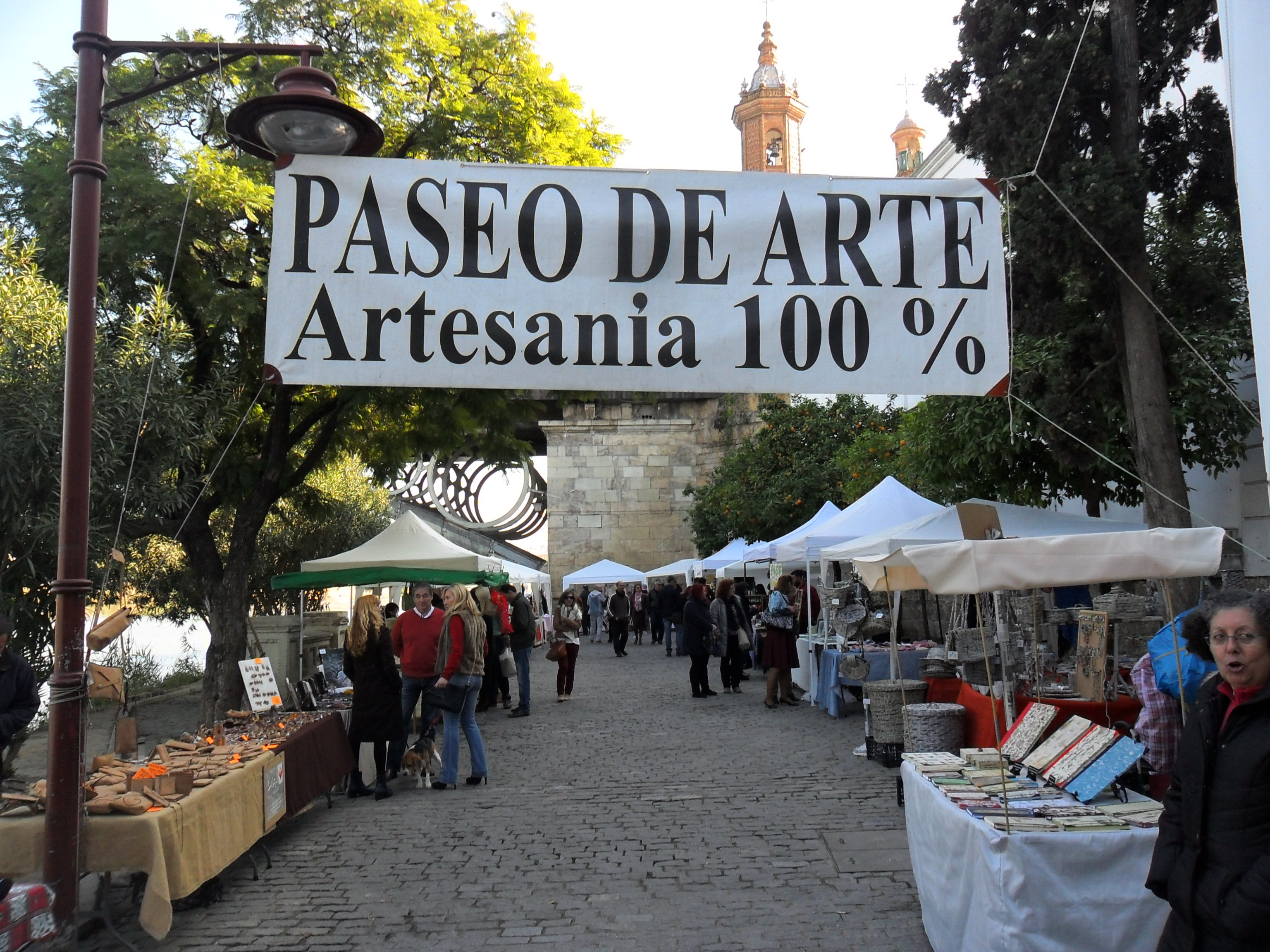 Mercados - Pintura, escultura, arte y exposiciones -  MERCADILLO PASEO DEL ARTE- SEVILLA - SEVILLA