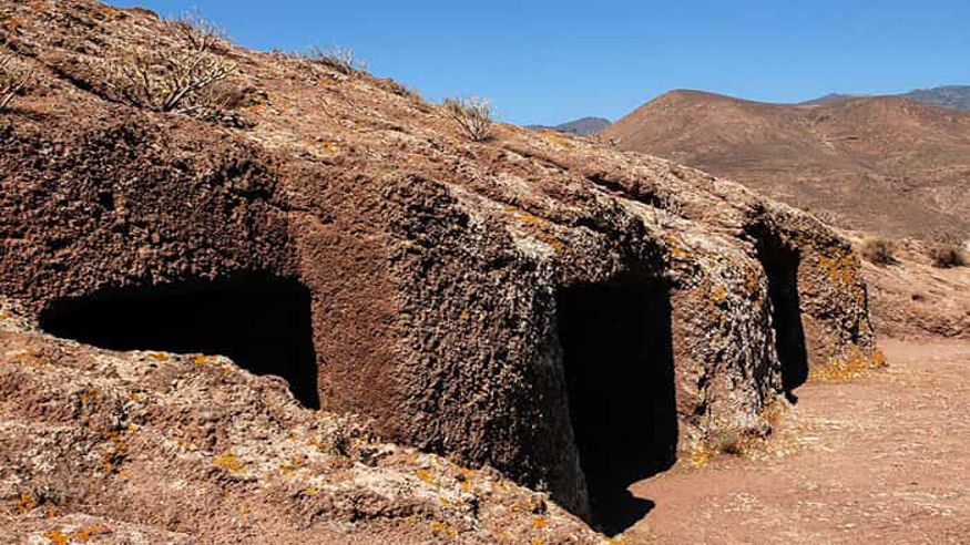 Cultura / Arte - Museos y monumentos - Ruta cultural -  Yacimiento de las Cuatro Puertas en Telde (Gran Canaria) - TELDE