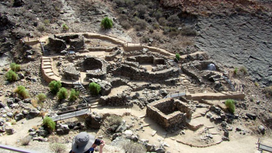 Cultura / Arte - Museos y monumentos - Ruta cultural -  Zona arqueológica Cañada de Los Gatos (Gran Canaria) - PLAYA DE MOGAN