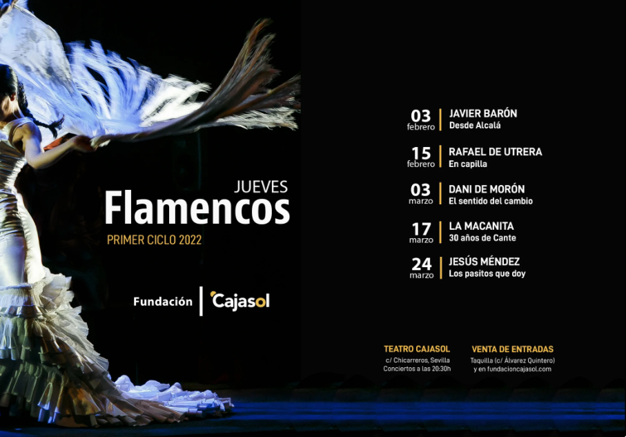 Cultura / Arte - Flamenco - Música / Baile / Noche -  JUEVES FLAMENCOS. LA MACANITA- TEATRO CAJASOL SEVILLA - SEVILLA