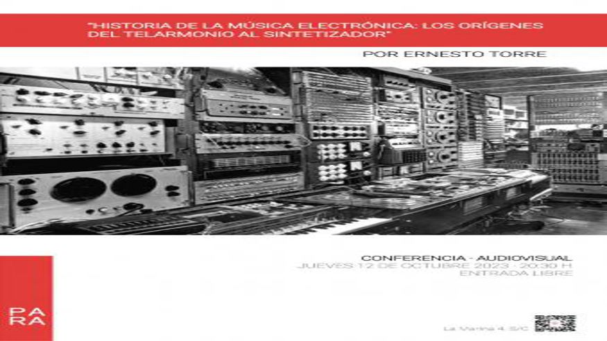 Conferencia - Otros música - House, disco y techno -  "Historia de la música electrónica: Los orígenes, del telarmonio al sintetizador" (TENERIFE) - SANTA CRUZ DE TENERIFE