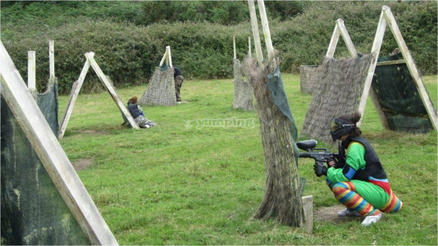Juegos - Paintball - Deportes aire libre -  Irustak Paintball - BILBAO