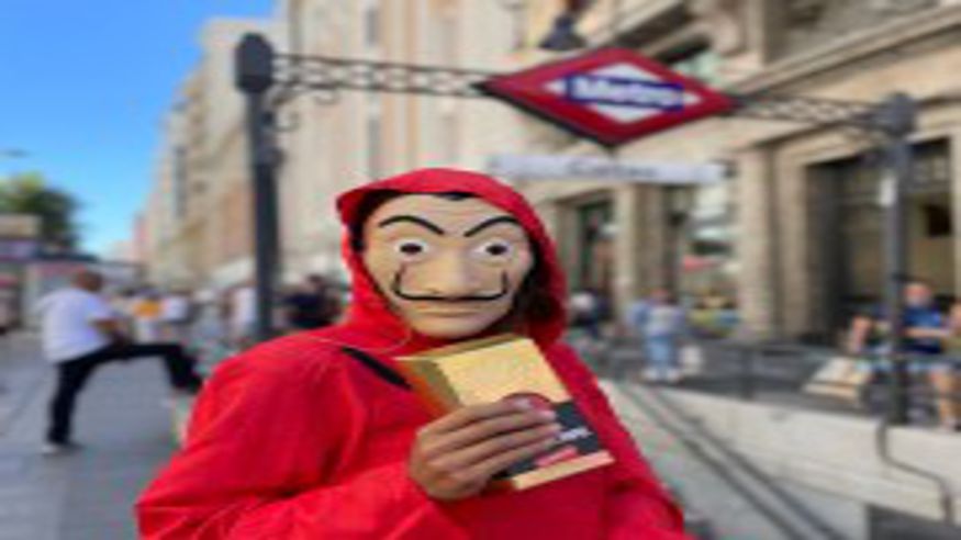 Juegos - Ruta cultural -  gira de la serie La Casa de Papel/ Money Heist - MADRID