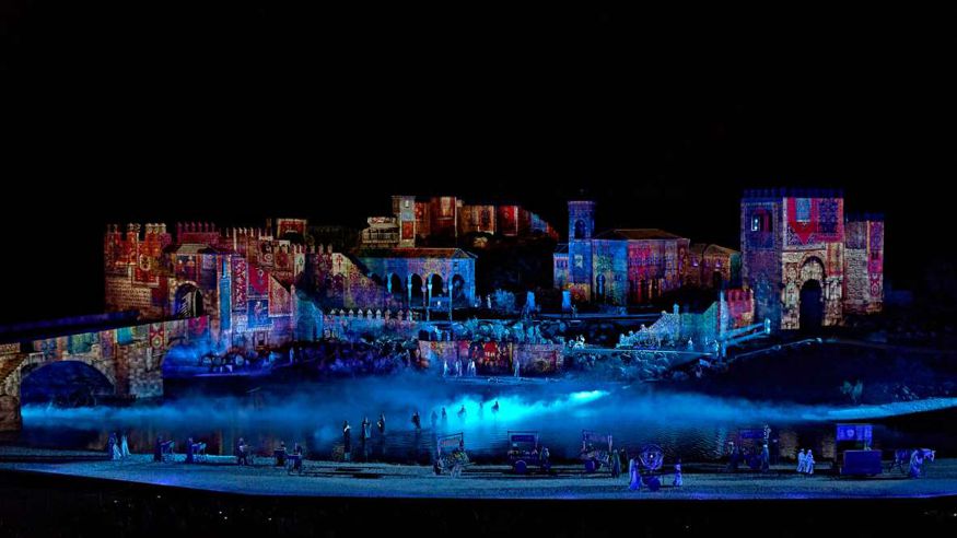 Noche / Espectáculos -  Desde Madrid: Entrada al Puy du Fou España + Sueño de Toledo - MADRID