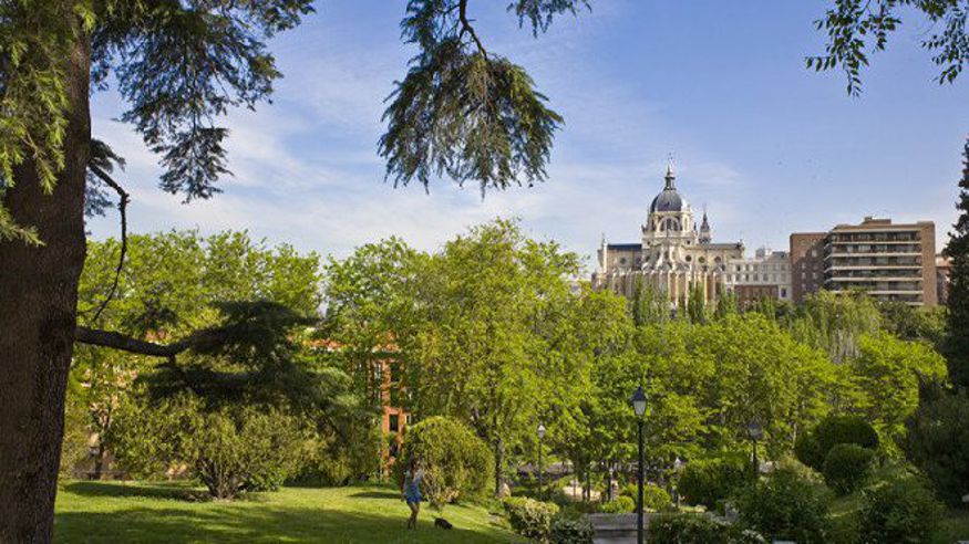 Parques - Ruta cultural -  Jardín de las Vistillas - MADRID