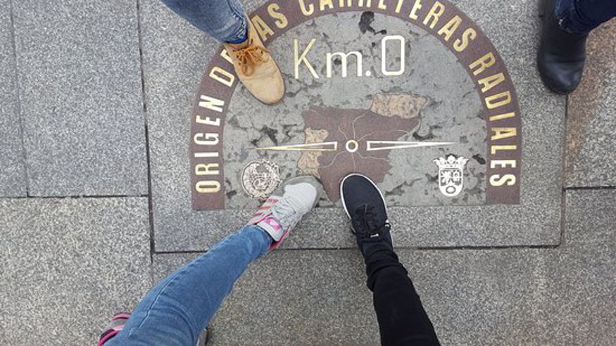Ruta cultural -  Pisar el Km 0 - MADRID