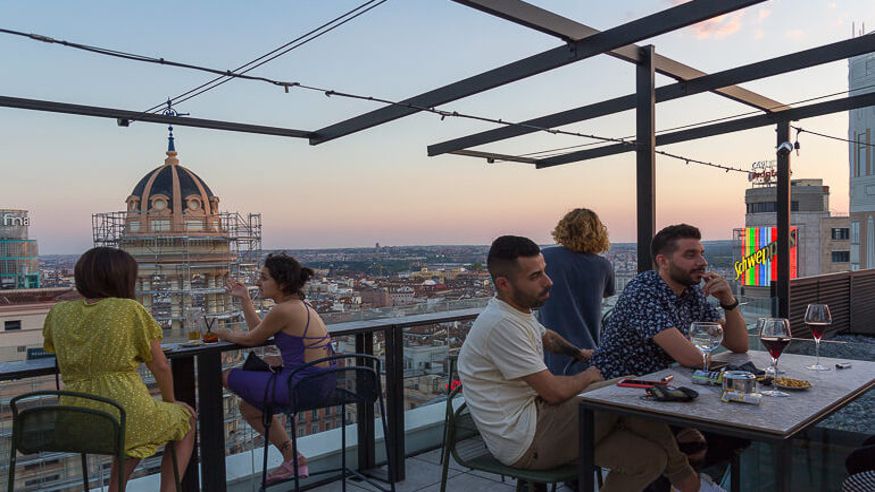 Catas - Otros gastronomía -  Tomar algo en alguna de las exclusivas terrazas de la Gran Vía - MADRID