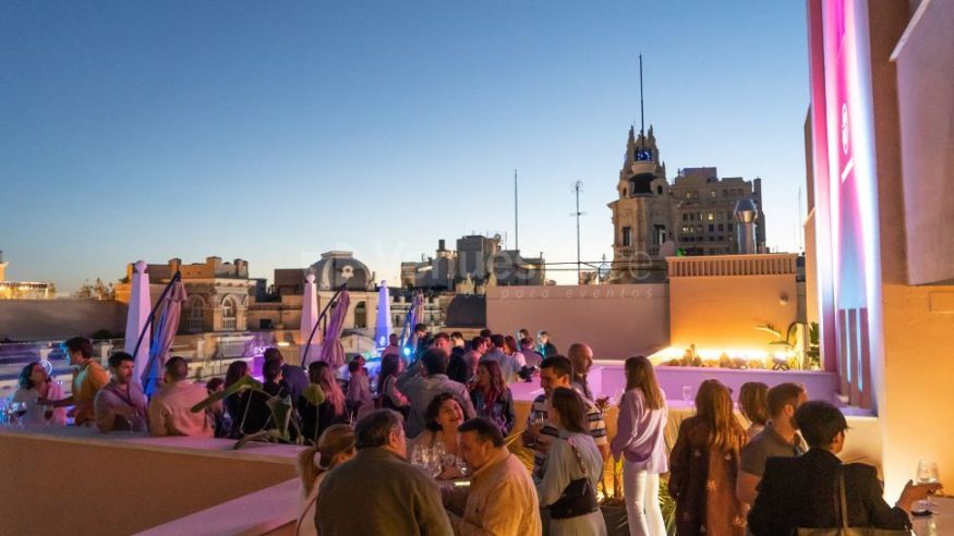 Otros gastronomía - Aficiones - Ruta cultural -  Osadía terraza Azotea Sky Bar - MADRID